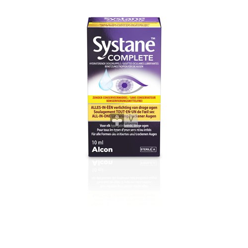 Systane Complete Conserveermiddelvrij Fl 10ml