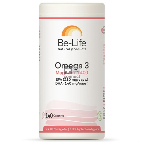 Be-Life Omega 3 Magnum 1400 140 Gélules