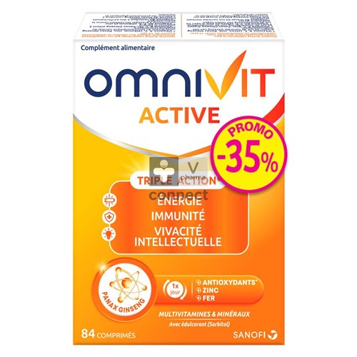 Omnivit Active 40Mg             Comp 84 Promo -35%