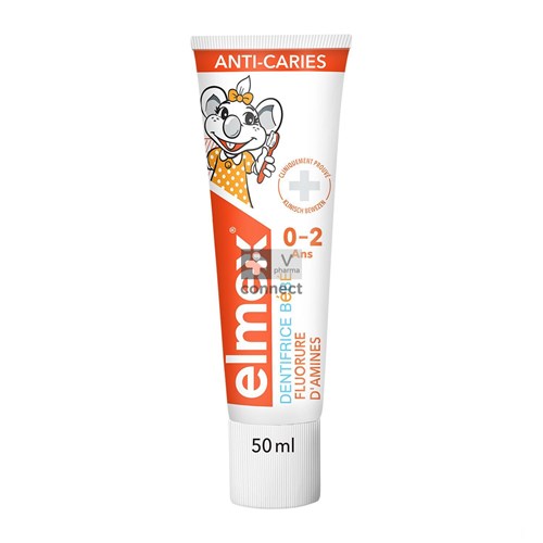 Elmex Dentifrice Bébé 0- 2 Ans 50 ml