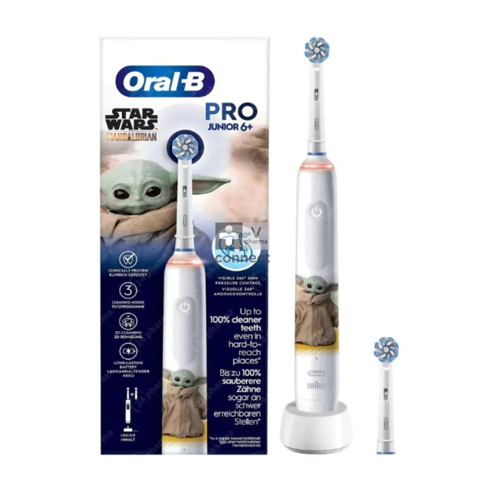 Oral-b Pro3 Junior Yoda + 1 Refill