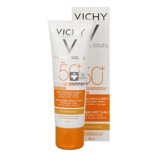 Vichy Cap Id Sol Ip50+ Cr A/pigmentvlek 3in1 50ml