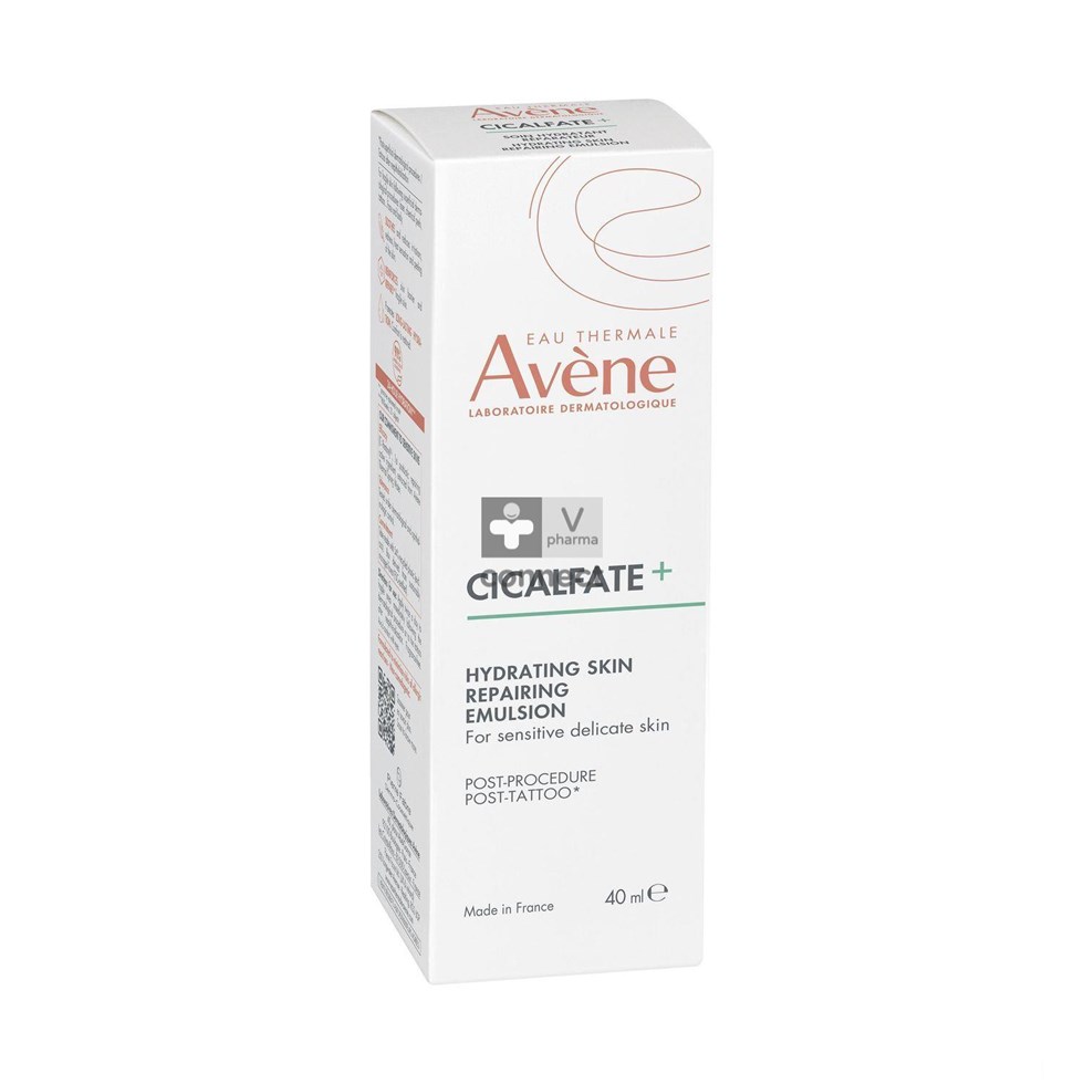 Avene Cicalfate+ Hydra&herstel. Verzorg. Tube 40ml
