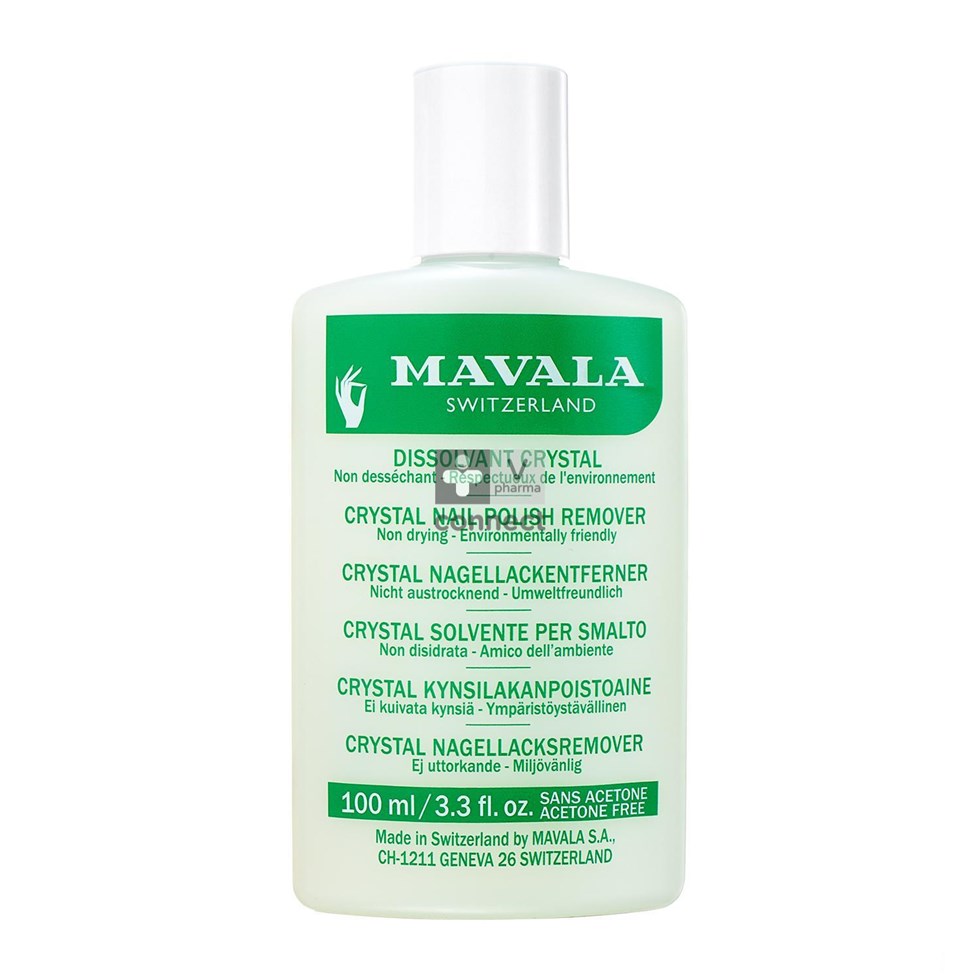 Mavala Dissolvant Crystal Fl 100ml