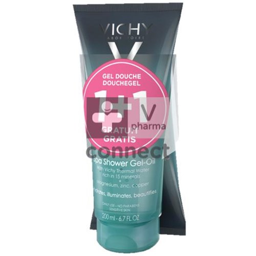 Vichy Ideal Body Douche Spa Gel Huile 200 ml 1+1 Gratuit