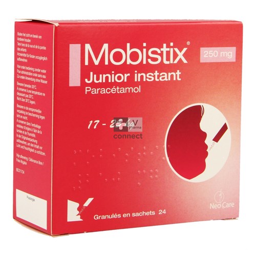 Mobistix Junior Instant 250mg Gran Zakje 24x250mg