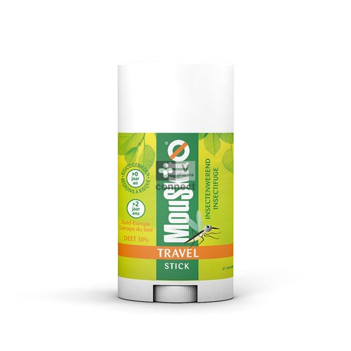 Mouskito Travel Stick Zuid-Europa 30% DEET 40 ml