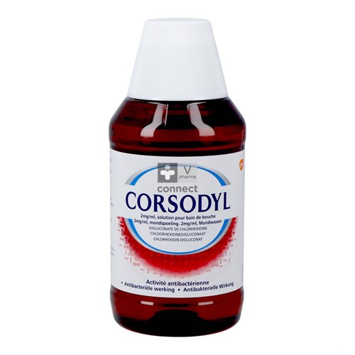 Corsodyl 2mg/ml Mondspoeling Oplossing 300ml