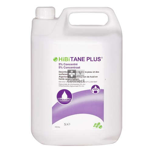 Hibitane Solution Alcoolique 5% 5000 ml Clinique