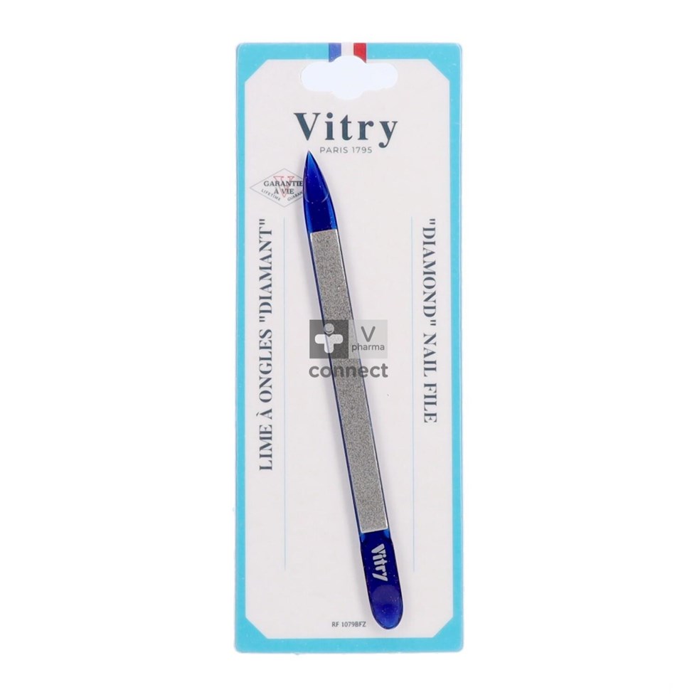 Vijl "diamant" Groot Model Donker Blauw