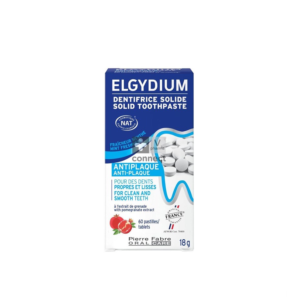Elgydium Dentifrice Anti-Plaque Pastilles 60