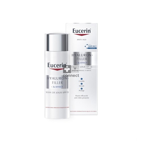 Eucerin Hyaluron Filler X3 Soin Jour Peau Normale SPF15 50 ml