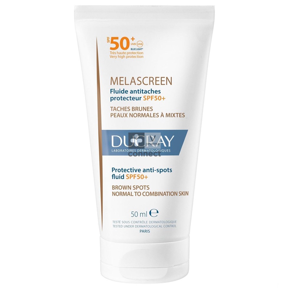 Ducray Melascreen Fluide Protecteur Anti-Tâches SPF50+ 50 ml crème solaire