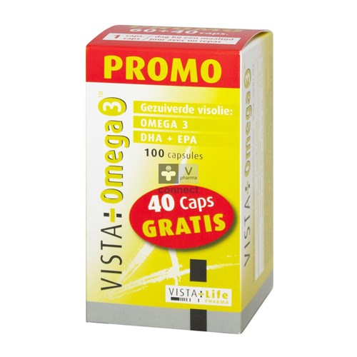 Vista Omega 3 60 Capsules + 40 Gratis