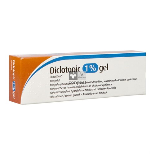 Diclotopic 1% Gel Tube 100 g