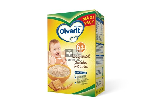 Olvarit Céréales Biscuitées +6 Mois  600 g