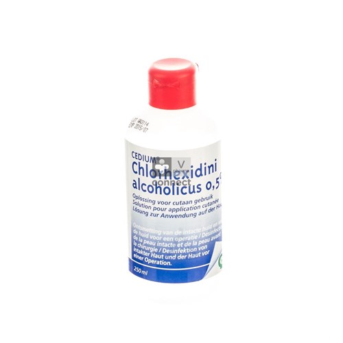 Cedium Chlorhexidini Gluc. Alc 0,5 % 250 ml