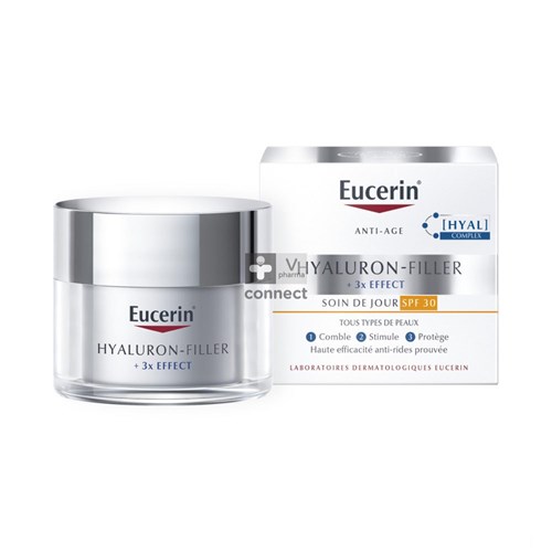 Eucerin Hyaluron Filler X3 Jour SPF30 50 ml