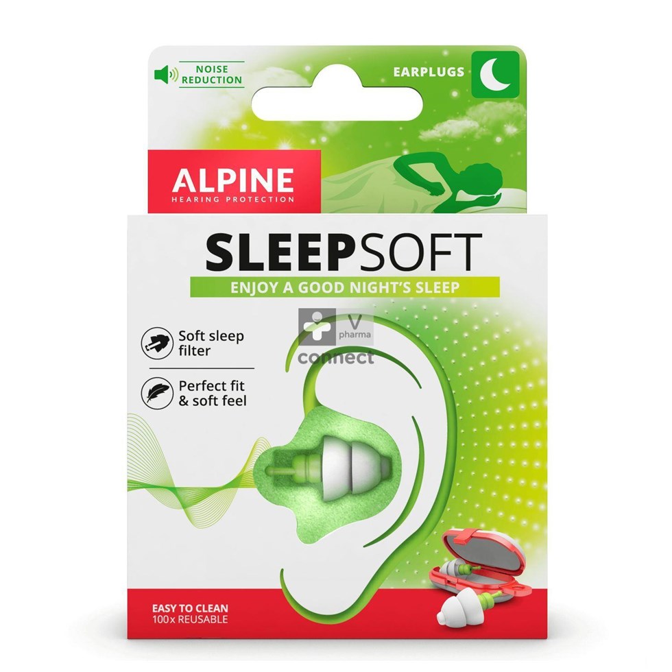 Alpine Sleepsoft Oordop 1p