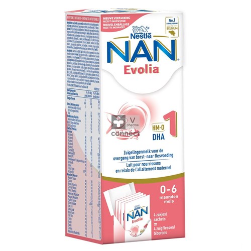 Nestle Nan Evolia Optipro 1 Poudre 4 x 26 g