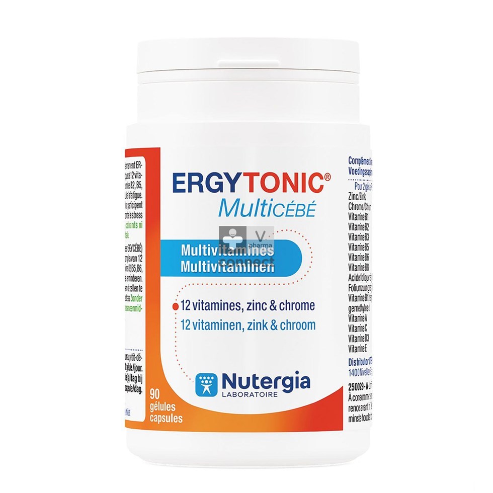 Nutergia Ergytonic Multicebe 90 Capsules