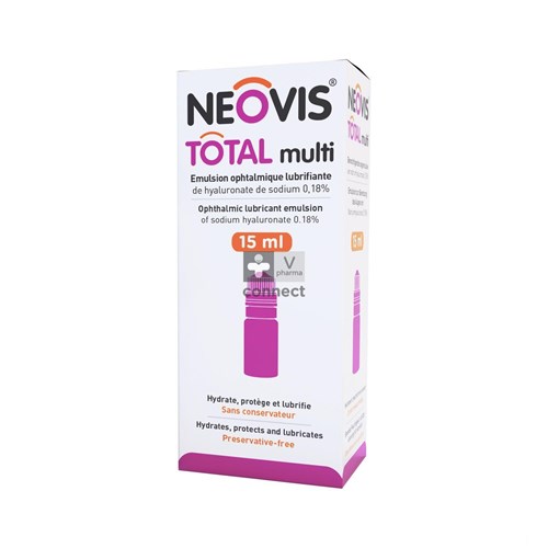 Neovis Total Multi Oftalmologische oplossing 15 ml