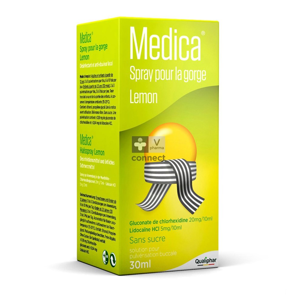 Medica Keelspray Lemon 30 ml Lemon