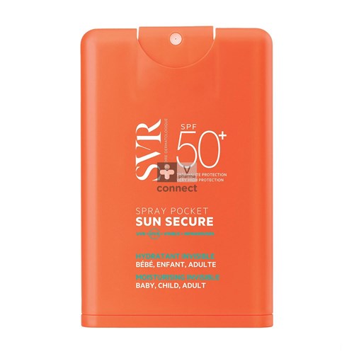 Svr Sun Secure Spray Pocket Ip50+ 20 ml