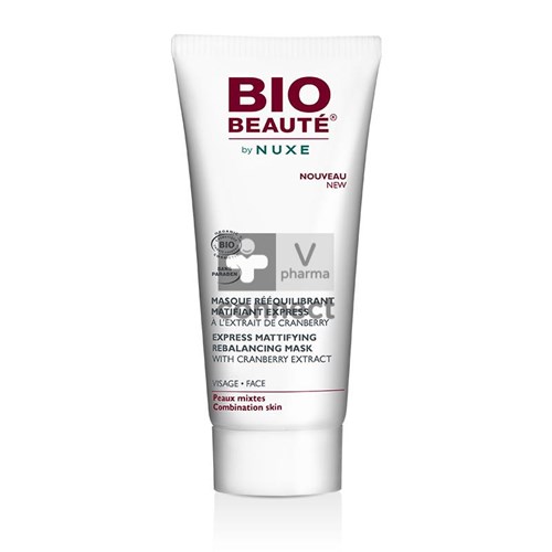 Bio Beauté Nuxe Masque Rééquilibrant Matifiant Express 50 ml