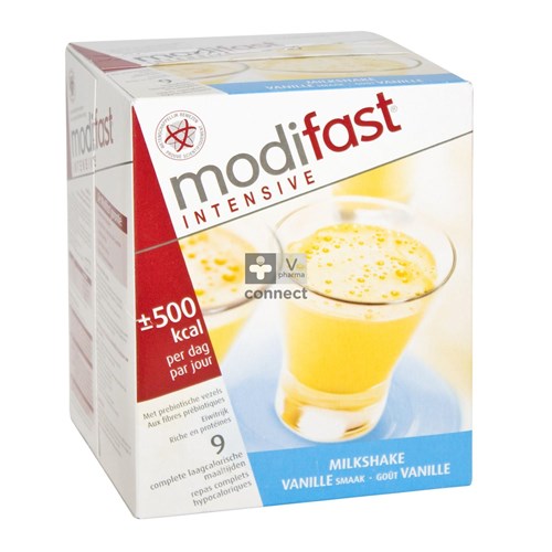 Modifast Intensive Milkshake Vanille Zakje 9