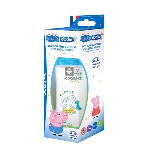 Dodie Biberon Initiation Georges 330 ml 6 Mois +