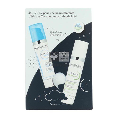 Bioderma Sebium Night Peel 40ml+hydrabio Serum40ml