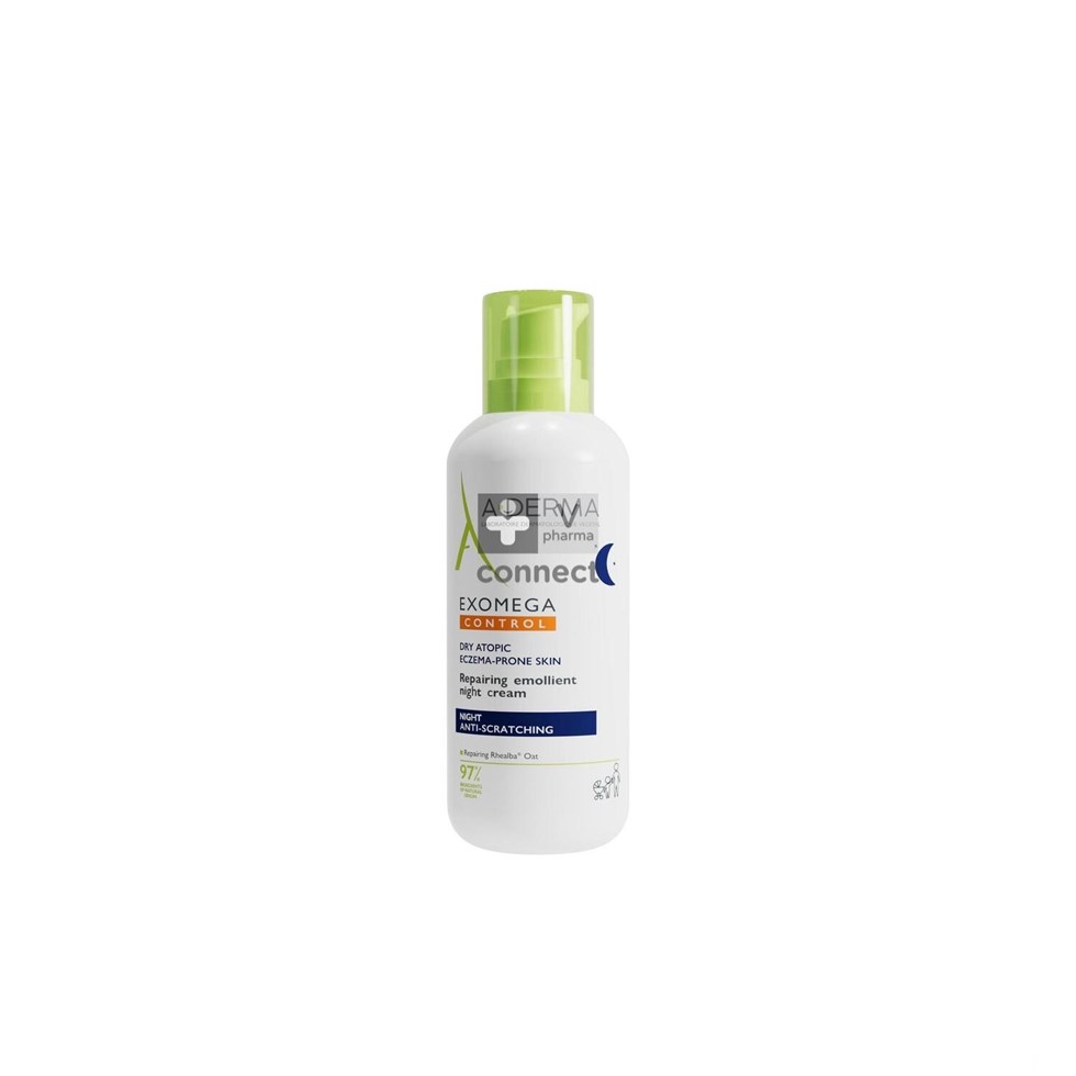 Aderma Exomega Control Herst. Emol. Nacht Cr 400ml
