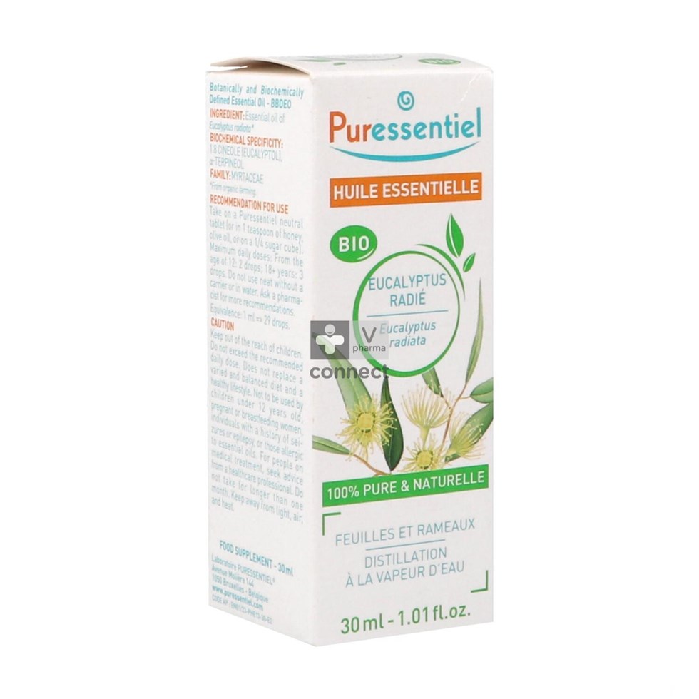 Puressentiel Huile Essentielle Eucalyptus Radié Bio30 ml