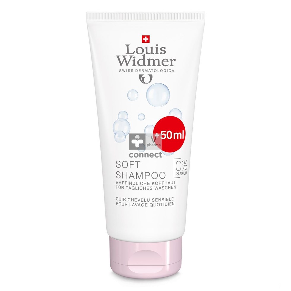 Widmer Shampoo Soft N/parf 150+50ml Promo