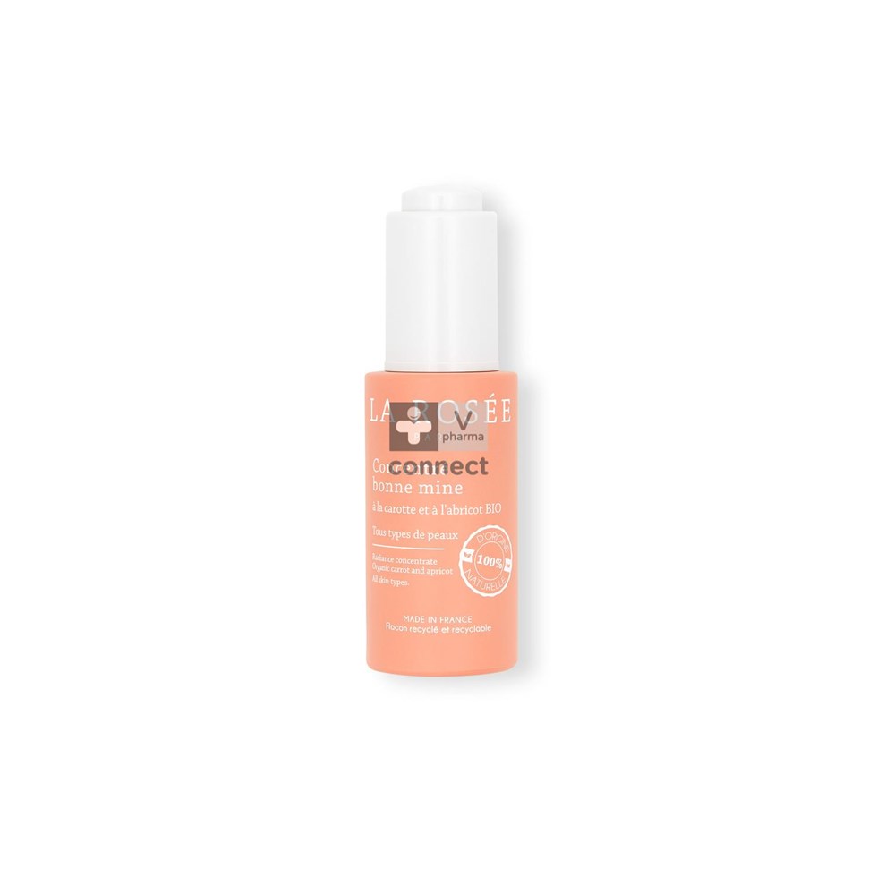 La Rosee Healthy Glow Concentraat Wor.+abr.bio30ml