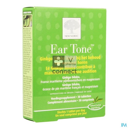 New Nordic Ear Tone Gehoor Evenw. Zenuwen Tabl 30