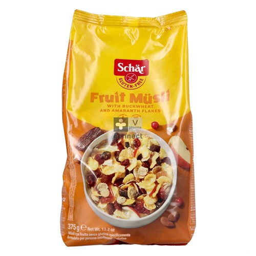 Schar Muesli Fruit 375g 3210 Revogan