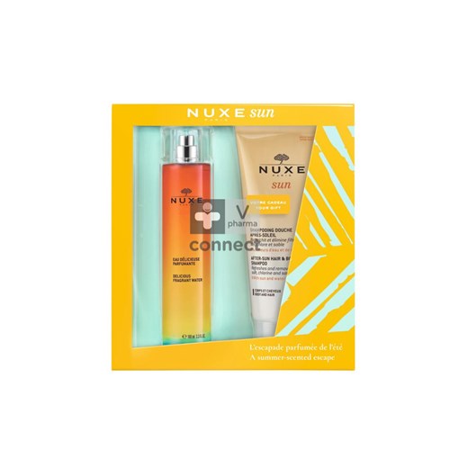 Nuxe Sun Coffret Eau Délicieuse 100 ml + Shampooing Douche 200 ml