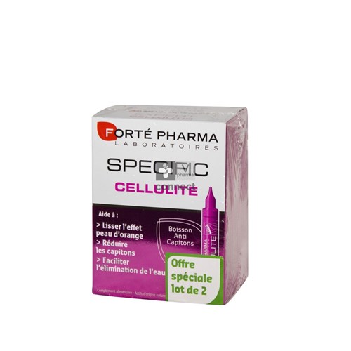 Forte Pharma Specific Cellulite 2 x 10 Monodoses Prix Promo