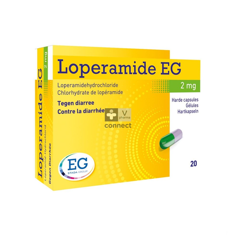 Loperamide EG 2 mg 20 Gelules