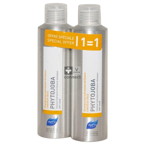 Lierac Phytojoba Shampoo 2x200ml 1+1 Gratis
