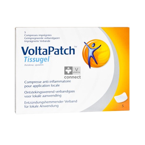 Voltapatch Tissugel 180mg  5 Pieces
