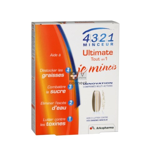 Arko 4321 Minceur Ultimate 30 Comprimés