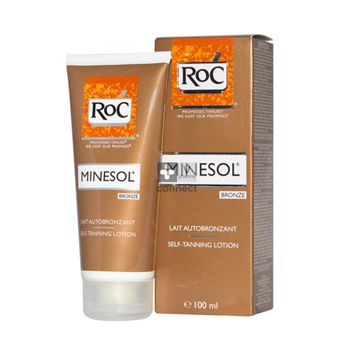 Roc Minesol Lait Autobrozant 100 ml
