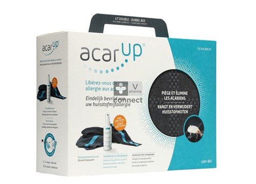 Acar Up Solution Anti Acariens Kit Duo : 2 Textiles + Spray 100 ml
