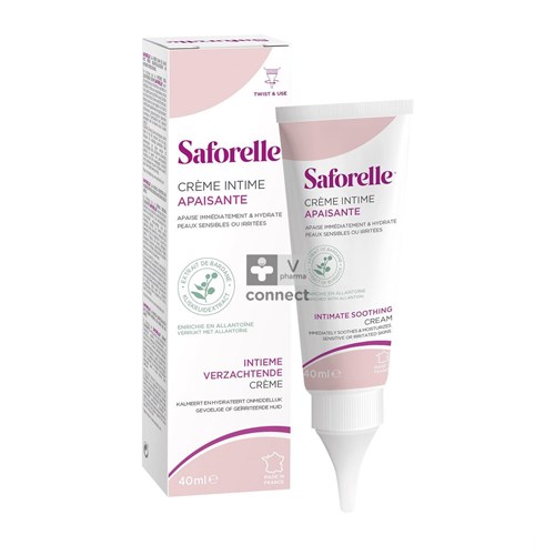 Saforelle Crème Apaisante Muqueuse 40 ml