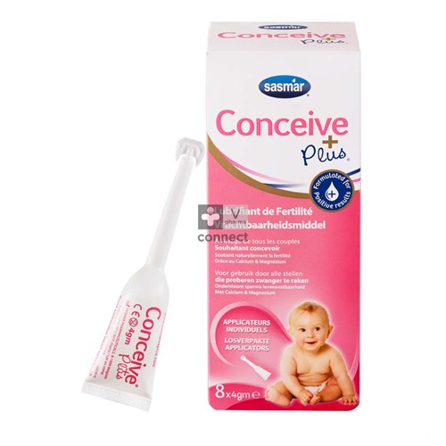 Conceive Plus Lubrifiant de Fertilité Applicator 8 x 4 mg