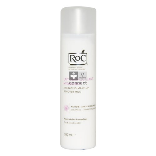 Roc Lait Démaquillant Hydratant 200 ml