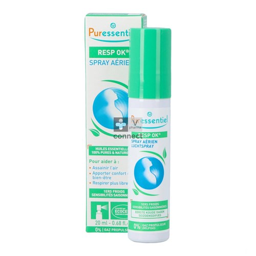 Puressentiel Ademhaling Luchtspray 20ml